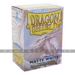 Dragon Shield: Matte Sleeves White (100)