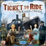 kuva tuotteesta on linkki tuotesivulle: Ticket to Ride: Rails & Sails (suomeksi)