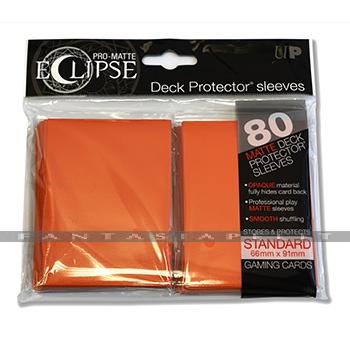 Deck Protector Standard: Eclipse Pro-Matte -Orange (80)