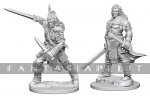 kuva tuotteesta on linkki tuotesivulle: Pathfinder Deep Cuts Unpainted Miniatures: Human Fighter Male (2)