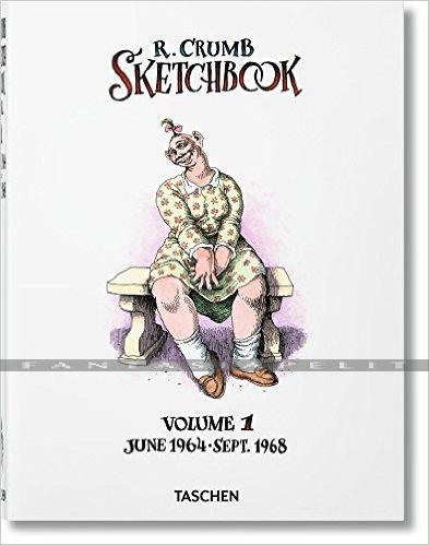 Robert Crumb Sketchbook 1: Jun 1964 - Sep 1968 (HC)