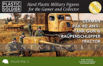 15mm Easy Assembly: German Pak 40 Anti-tank Gun & Raupenschlepper Tractor