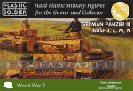 15mm Easy Assembly: German Panzer III AUSF J, L, M, N