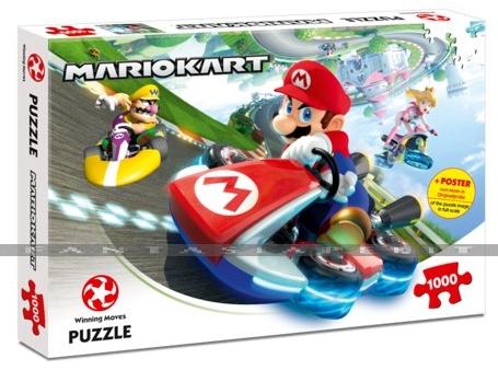 Puzzle: Super Mario -Mariokart (1000 pieces)