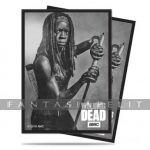 kuva tuotteesta on linkki tuotesivulle: Deck Protector: Walking Dead -Michonne Sleeves (50)