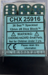 Speckled: Sea 12mm D6 Block (36)