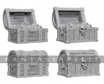 kuva tuotteesta on linkki tuotesivulle: Deep Cuts Unpainted Miniatures: Chests