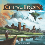 kuva tuotteesta on linkki tuotesivulle: City of Iron 2nd Edition