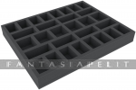 Foam Tray 40 mm (1.57 inch) Full-size with 30 Compartments