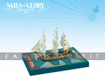 kuva tuotteesta on linkki tuotesivulle: Sails of Glory -Diana 1792 / Proserpina 1797 Frigate Ship Pack