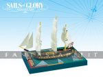 Sails of Glory -HMS Africa 1781 / HMS Vigilant 1774 S.O.L Ship Pack