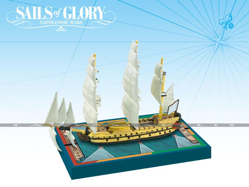 Sails of Glory -Duc de Duras 1765 / Dauphin 1766 Ship Pack