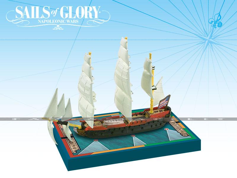 Sails of Glory -Bonhomme Richard 1779 / Bonhomme Richard Ship Pack