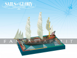 Sails of Glory -Bonhomme Richard 1779 / Bonhomme Richard Ship Pack