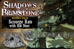 Shadows of Brimstone: Scourge Rats with Rat Nest Enemy Pack