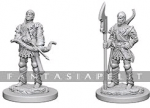 Pathfinder Deep Cuts Unpainted Miniatures: Town Guards (2)