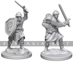 Pathfinder Deep Cuts Unpainted Miniatures: Infantrymen (2)