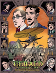 kuva tuotteesta on linkki tuotesivulle: Herald: Lovecraft & Tesla the Tabletop Roleplaying Game