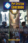 kuva tuotteesta on linkki tuotesivulle: Pip System: Corebook RPG