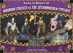 Massive Darkness: Heroes & Monsters Set -Warrior Priests vs The Spearmaiden Cyclops