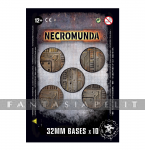 kuva tuotteesta on linkki tuotesivulle: Necromunda 32mm bases (10)