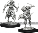 D&D Nolzur's Marvelous Unpainted Miniatures: Tiefling Rogue Female (2)