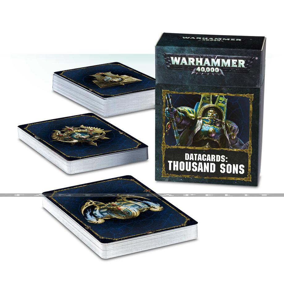 Datacards: Thousand Sons 8th Edition