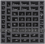 Foam Tray 55 mm with 52 compartments for Massive Darkness - Units