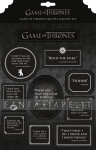 Game of Thrones Quotes Magnet Set