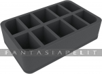 Half-size Figure Foam Tray (2.75 inches) with 10 slots for Warhammer