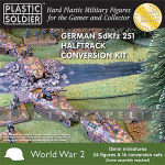 kuva tuotteesta on linkki tuotesivulle: 15mm Easy Assembly: German Sdkfz 251/D Halftrack Conversion Kit