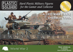 kuva tuotteesta on linkki tuotesivulle: 15mm Easy Assembly: Allied Sherman M4A3 (Late) Tank