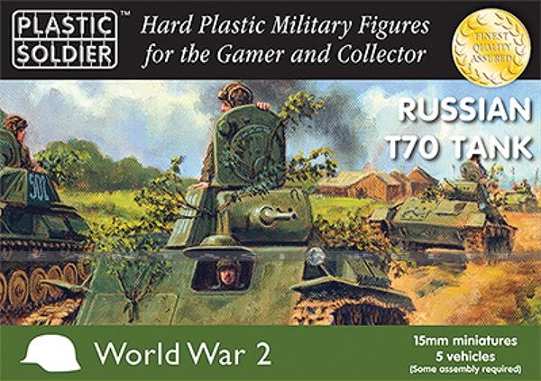15mm Easy Assembly: Russian T70 Tank