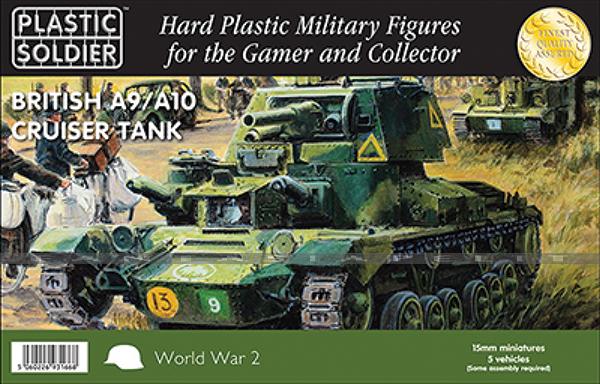 15mm Easy Assembly: British A9/A10 Cruiser Tank