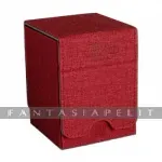 kuva on linkki tuotesivulle: Convertible Premium Deck Box Single Vertical 100+ Standard Size Cards -Red