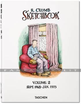 Robert Crumb Sketchbook 2: Sept 1968 - Jan 1975 (HC)