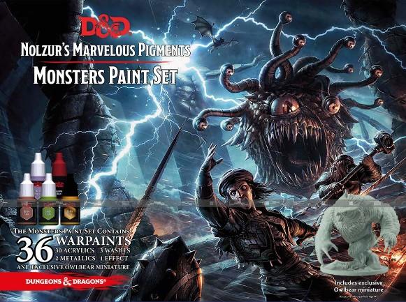 D&D Nolzur's Marvelous Pigments -Monsters Paint Set (36)