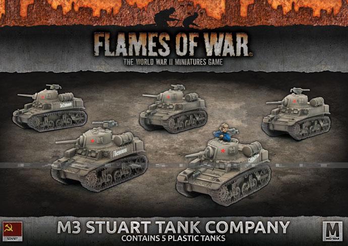 M3 Stuart Company (Plastic)