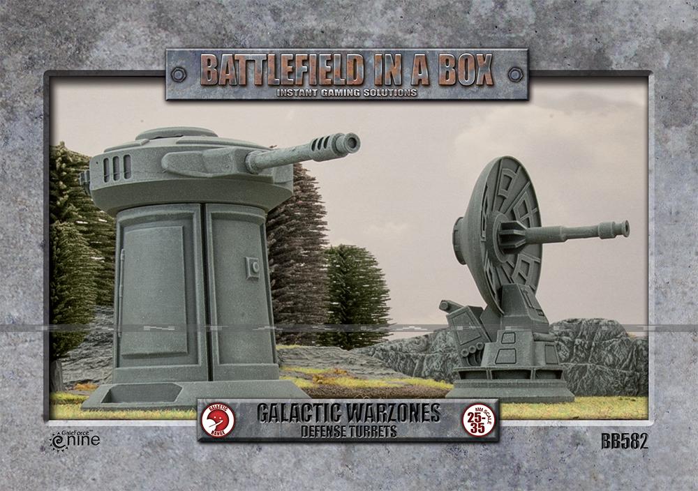 Battlefield in a Box - Galactic Warzones: Defense Turrets (30mm)