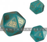 kuva tuotteesta on linkki tuotesivulle: Runequest: Turquoise & Gold Expansion Dice (3)