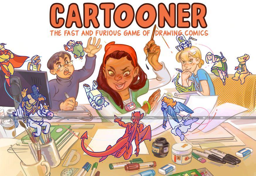 Cartooner: The Fast & Furious Game of Drawing Comics