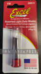 Assorted Light Duty Blades (5)