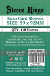 Sleeve Kings Euro Card Sleeves (59x92mm) (110)