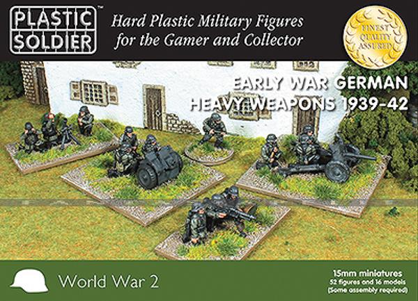15mm Easy Assembly: Early War German Heavy Weapons 1939-42