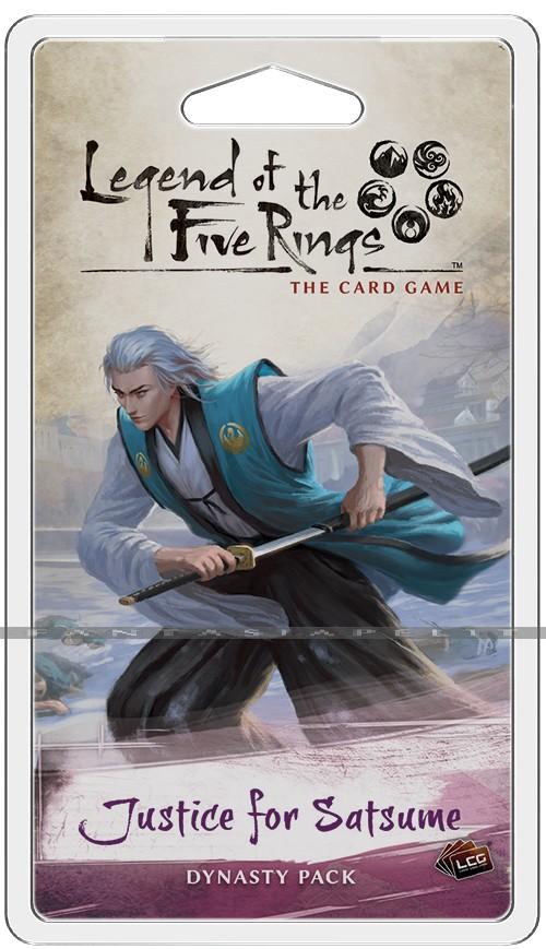 Legend of the Five Rings LCG: IC3 -Justice for Satsume Dynasty Pack