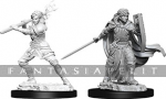 kuva tuotteesta on linkki tuotesivulle: D&D Nolzur's Marvelous Unpainted Miniatures: Human Paladin Female (2)