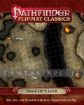 kuva tuotteesta on linkki tuotesivulle: Pathfinder Flip-Mat Classics: Dragon's Lair
