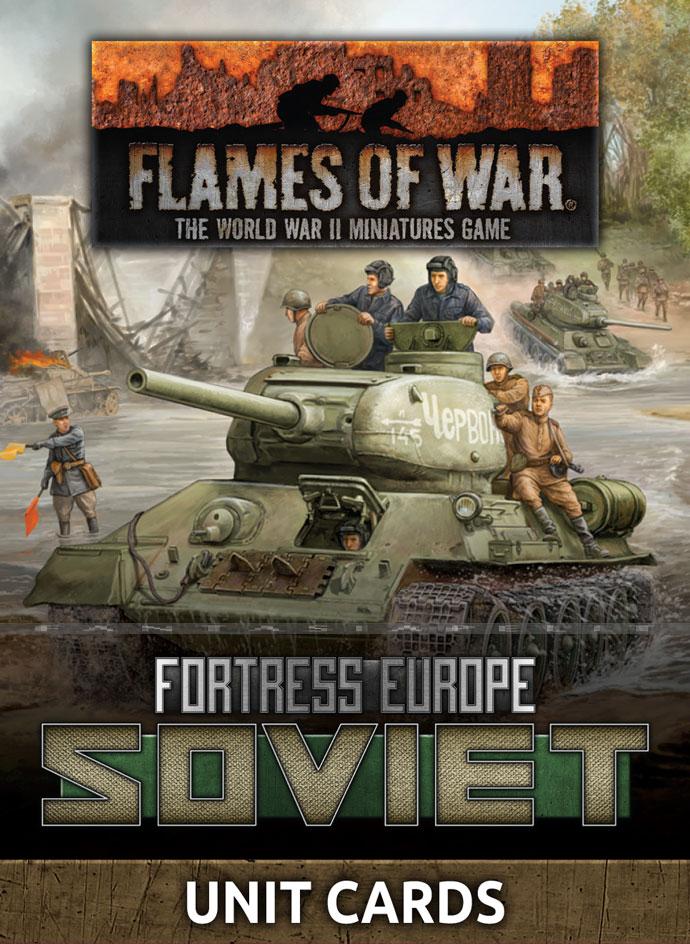 Unit Cards: Late War Soviet (Fortress Europe)