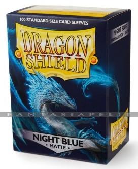 Dragon Shield: Matte Sleeves Night Blue (100)