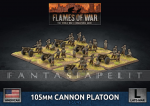 kuva tuotteesta on linkki tuotesivulle: 105mm Cannon Platoon (Plastic)